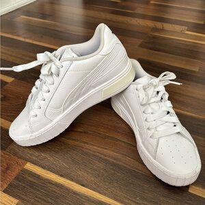 Size 6.5 - Women’s PUMA Cali Star Triple White W Sneaker Athletic Shoes